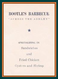 Ad for Bootle's Barbecue