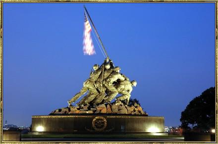 Iwo Jima Marine Statue